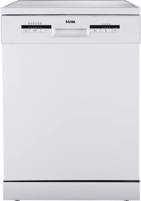 ETNA VWV144WIT - Vrijstaande Vaatwasser - Wit - 44dB - 14 Couverts - Extra droog(Wit 44dB)