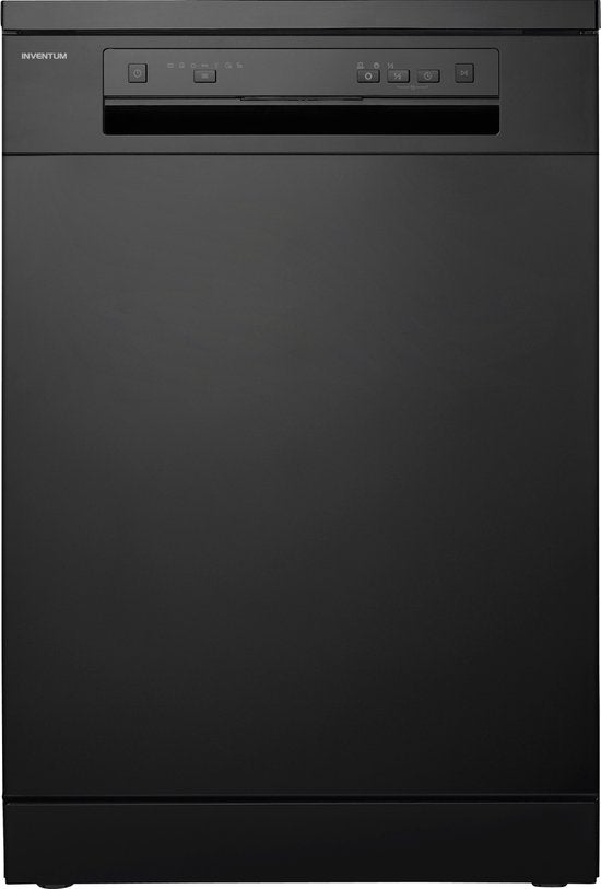 Inventum VVW6036AB vaatwasser - 14 couverts - Bestekmand - 44 dB - 7 programma’s - Deur opent automatisch - Startuitstel - Energielabel C - Vrijstaand - Zwart
