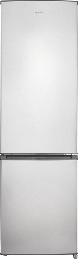 Inventum KV1808B No Frost energiezuinige koel-vriescombinatie - 180 cm hoog - 270 liter - Superkoelen - Supervriezen - Energielabel D - Vrijstaand - Zwart(RVS)
