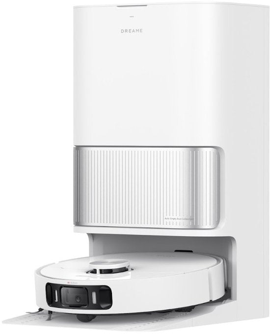 Dreame L40 Ultra AE – Zelfreinigende Robotstofzuiger met Warmwater Dweilsysteem, 19.000 Pa Zuigkracht Automatisch Leegstation - Zwart(Wit)
