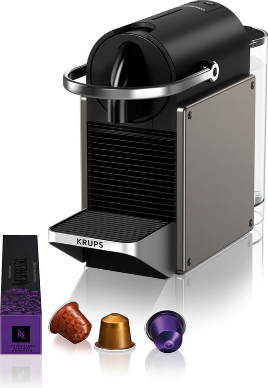 Krups Nespresso Pixie XN3063 - Koffiecupmachine - Donkergroen - Compact(Zwart)