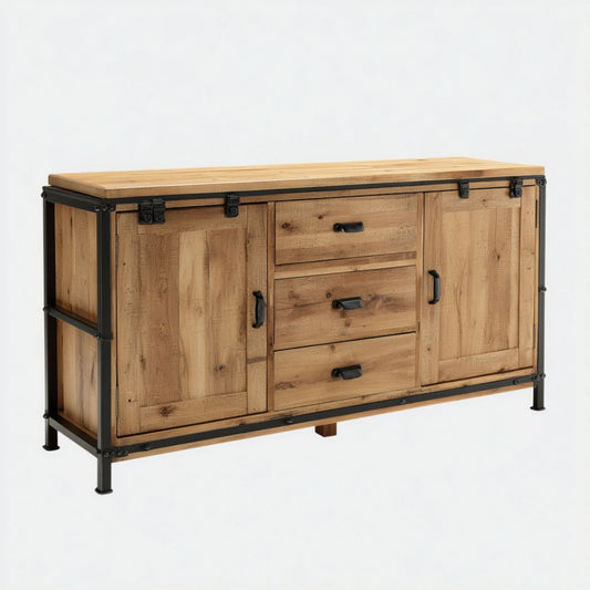 Opbergkast van hout voor de eetkamer - 120 x 40 x 80