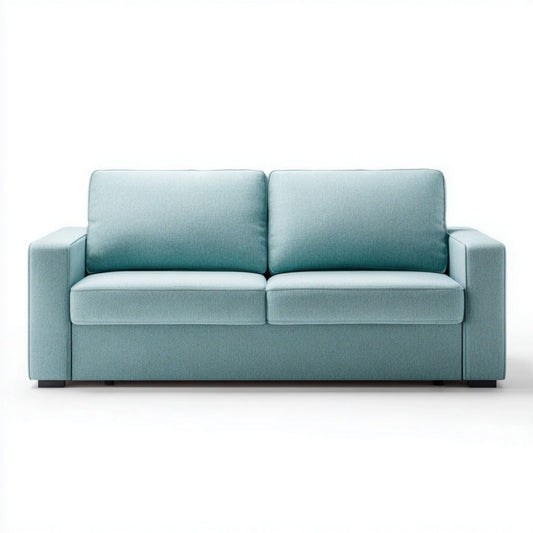 Tweedelig bank van stof voor de woonkamer - 200 x 80 x 85