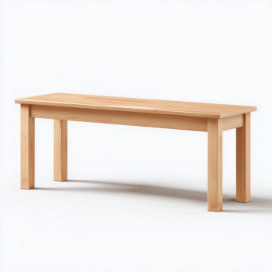 Houten bank voor gebruik in de eetkamer - 120 x 40 x 45