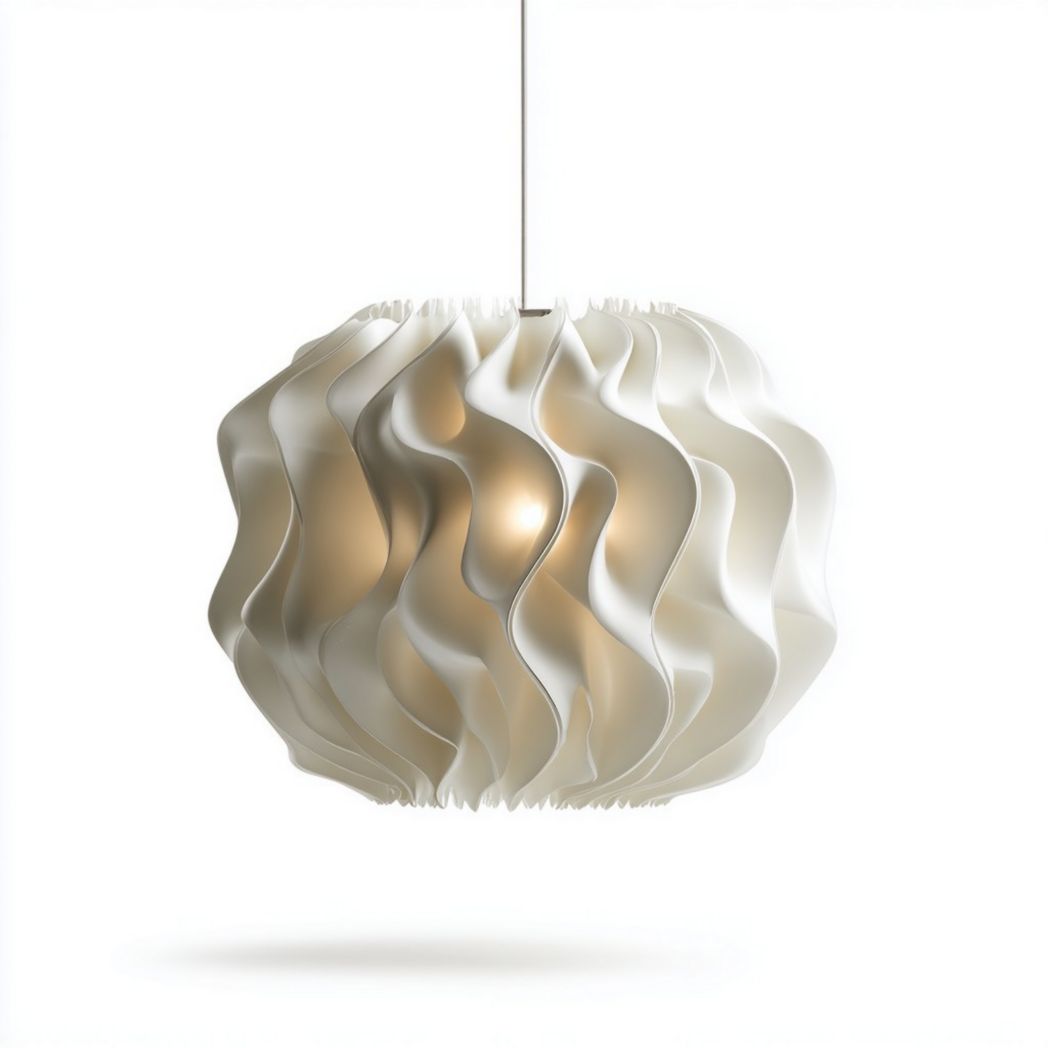 Hanglamp van kunststof voor de eetkamer - 40 x 40 x 30