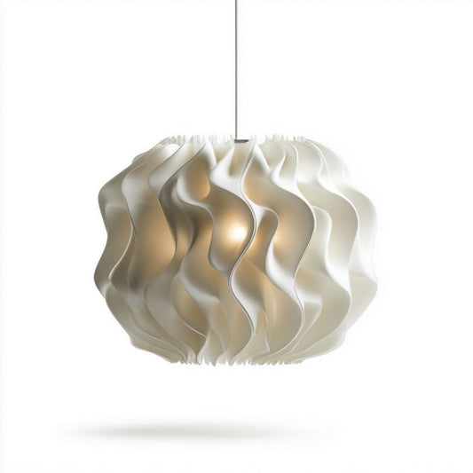 Hanglamp van kunststof voor de eetkamer - 40 x 40 x 30