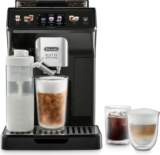 De'Longhi Eletta Explore - Volautomaat espressomachine - Zwart - Coldbrew