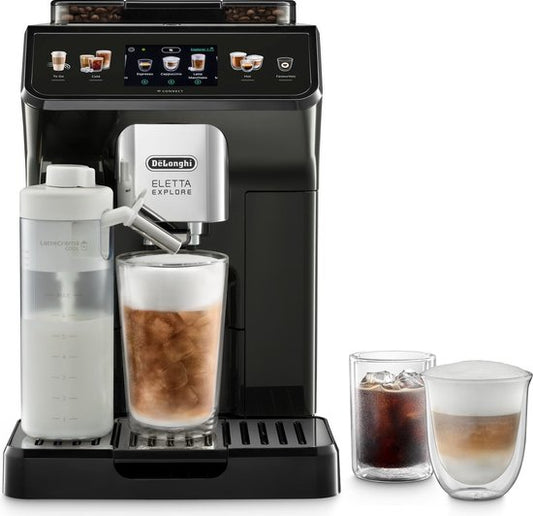 De'Longhi Eletta Explore - Volautomaat espressomachine - Zwart - Coldbrew