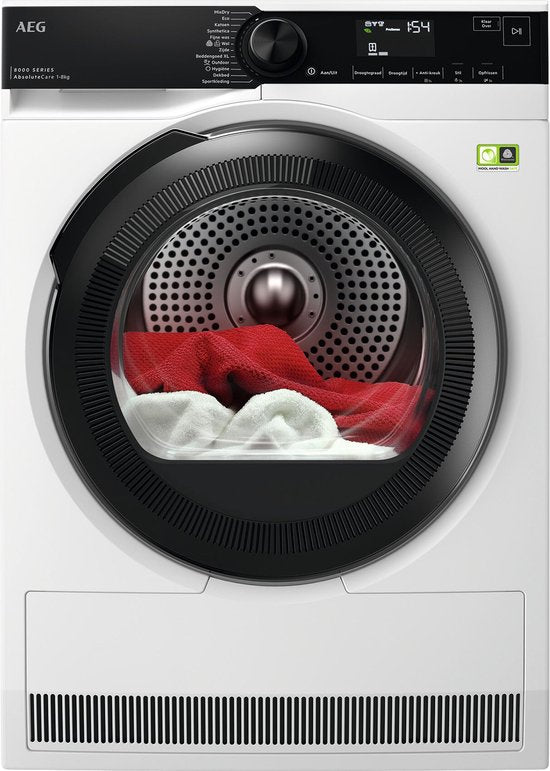 AEG TR868B4B 8000 AbsoluteCare - Wasdroger warmtepomp - EcoLine - 8 kg