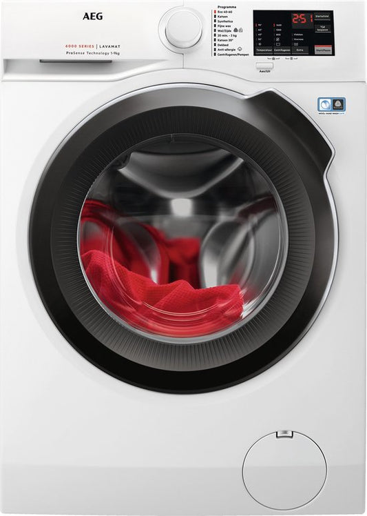 AEG LF694ABC 6000 serie ProSense- Wasmachine - Energielabel A - 1400 toeren - 9 kg(Zwart)